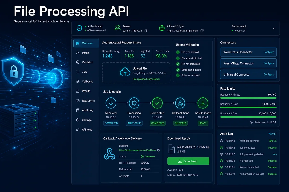 File Processing API