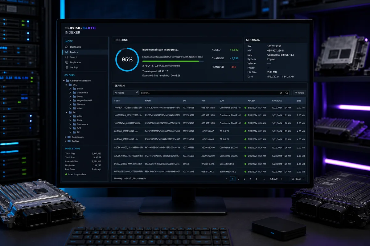 TuningSuite Indexer